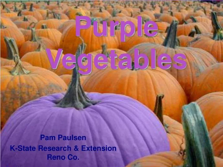 purple vegetables