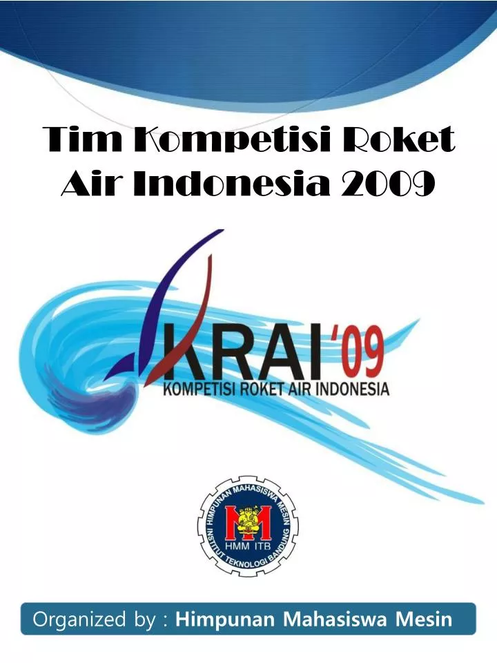 tim kompetisi roket air indonesia 2009