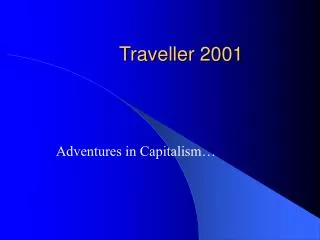 Traveller 2001