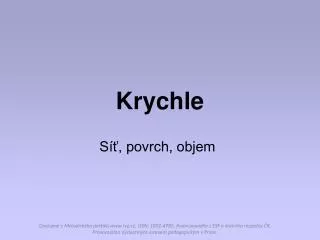 krychle