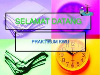 selamat datang