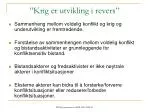 ”Krig er utvikling i revers” - slide 1