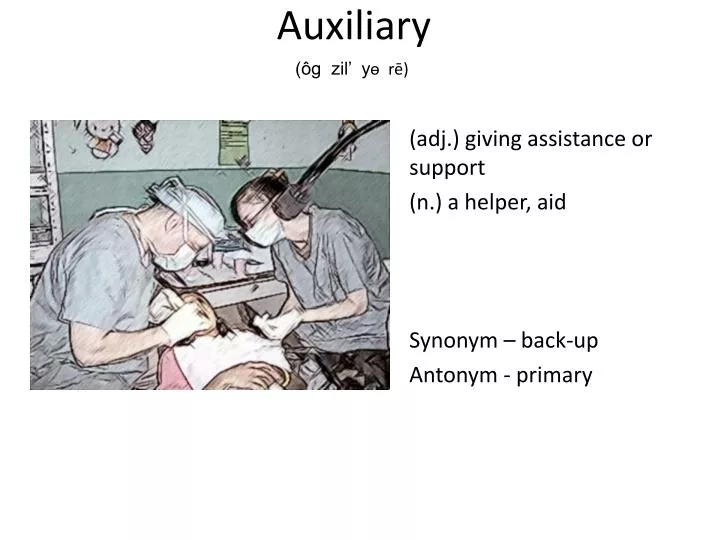 auxiliary