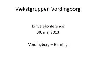 v kstgruppen vordingborg