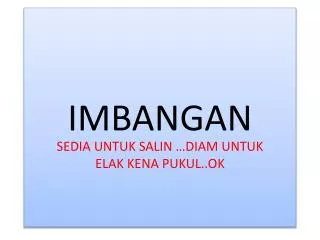 imbangan