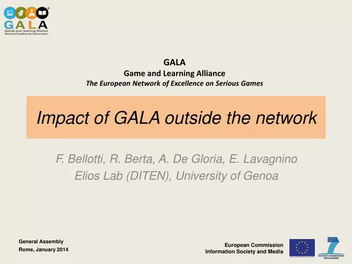 impact of gala outside the network