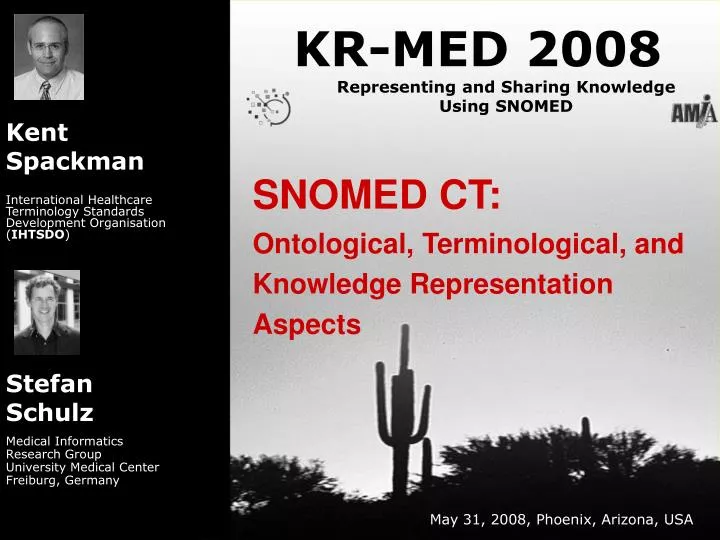 snomed ct ontological terminological and knowledge representation aspects