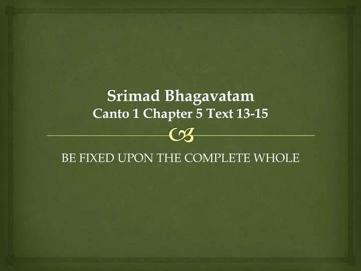 srimad bhagavatam canto 1 chapter 5 text 13 15