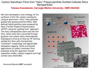 Advanced Materials 2007 (accepted)