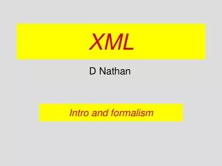 XML