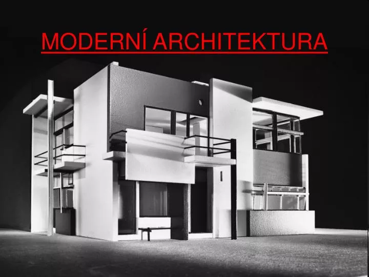 modern architektura