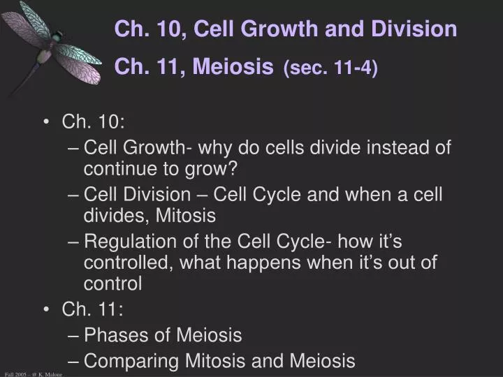 ch 10 cell growth and division ch 11 meiosis sec 11 4