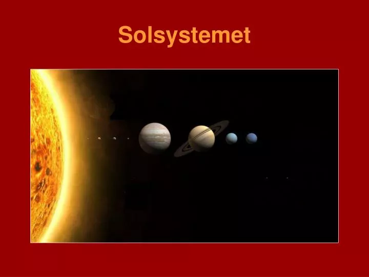 solsystemet