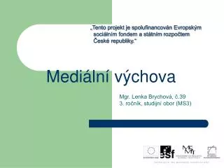 medi ln v chova