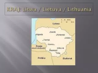 kraj litwa lietuva lithuania