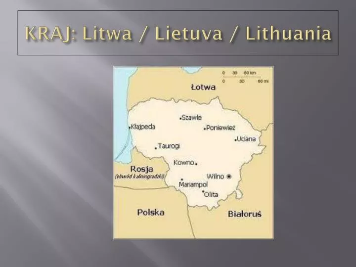 kraj litwa lietuva lithuania