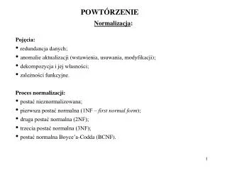 powt rzenie
