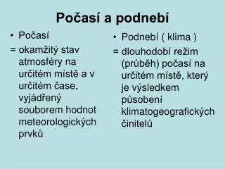 po as a podneb