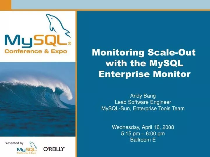 monitoring scale out with the mysql enterprise monitor