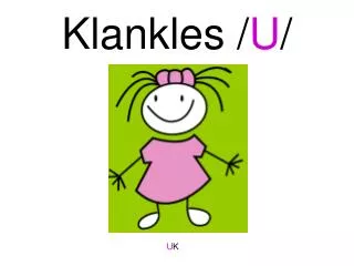 klankles u