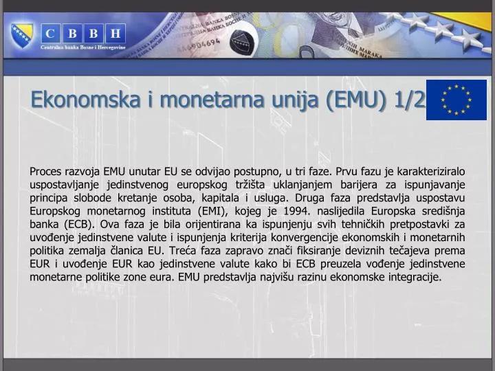 ekonomska i monetarna unija emu 1 2