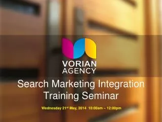 Search Marketing Integration Training Seminar