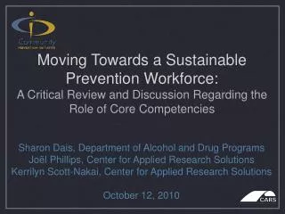 Sharon Dais, Department of Alcohol and Drug Programs