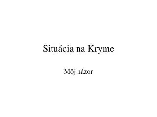 situ cia na kryme