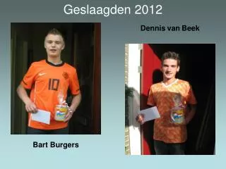 geslaagden 2012