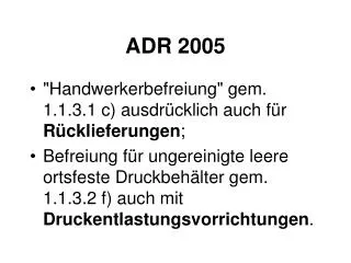 adr 2005