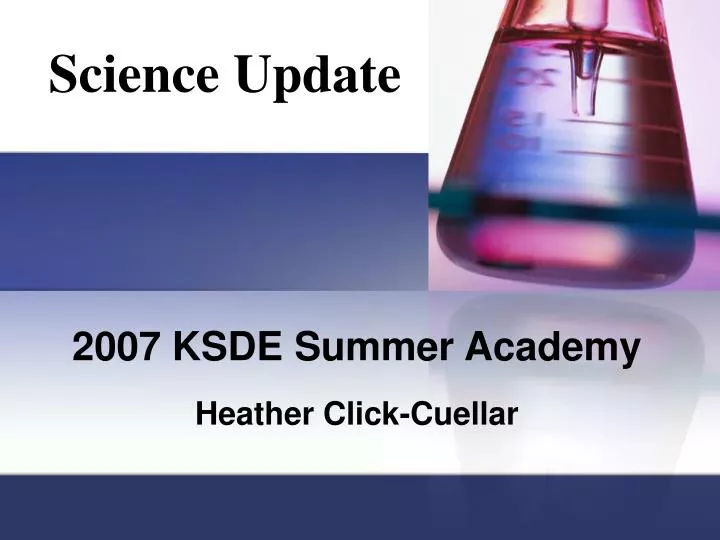 2007 ksde summer academy