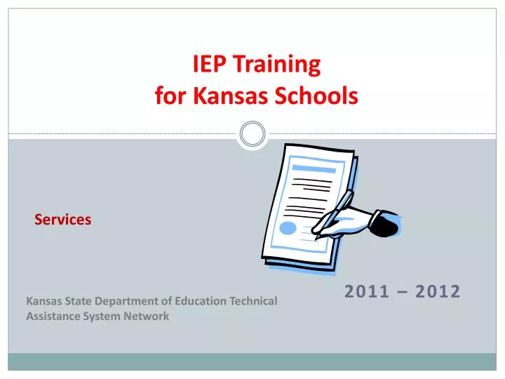 iep training for kansas schools