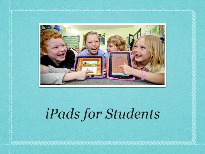 ipads for students