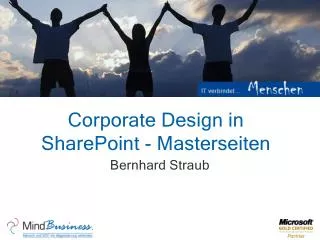 Corporate Design in SharePoint - Masterseiten