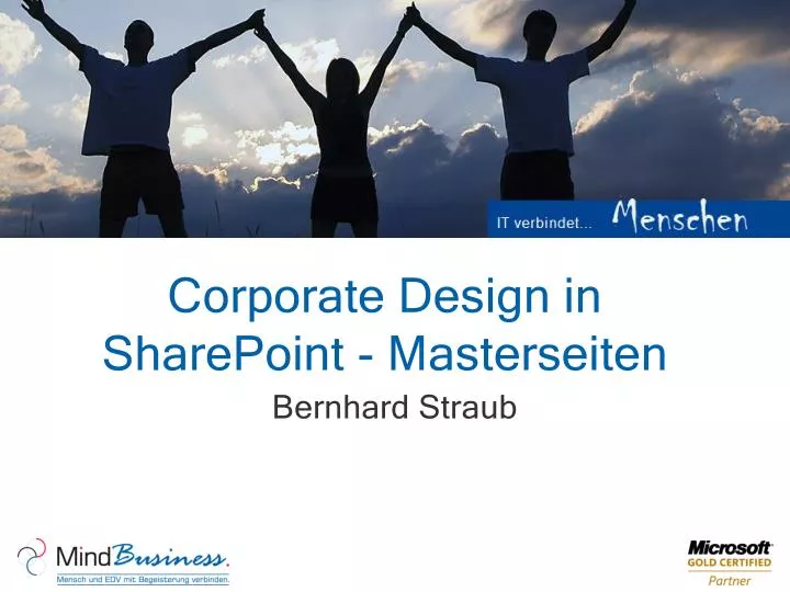 corporate design in sharepoint masterseiten