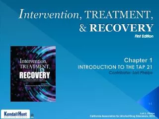 i ntervention treatment recovery first edition