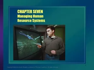 CHAPTER SEVEN Managing Human Resource Systems