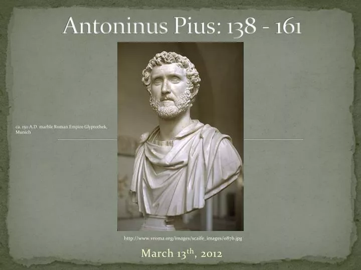 antoninus pius 138 161