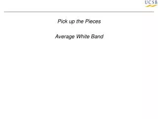 Pick up the Pieces Average White Band