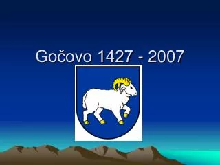go ovo 1427 2007