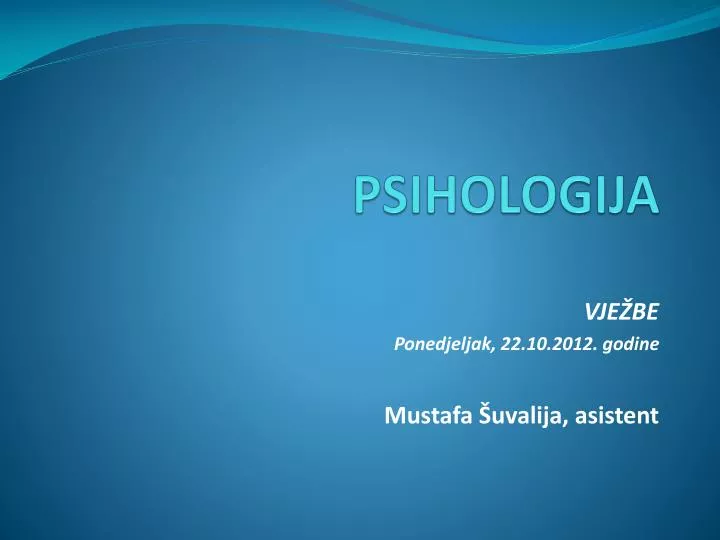 psihologija