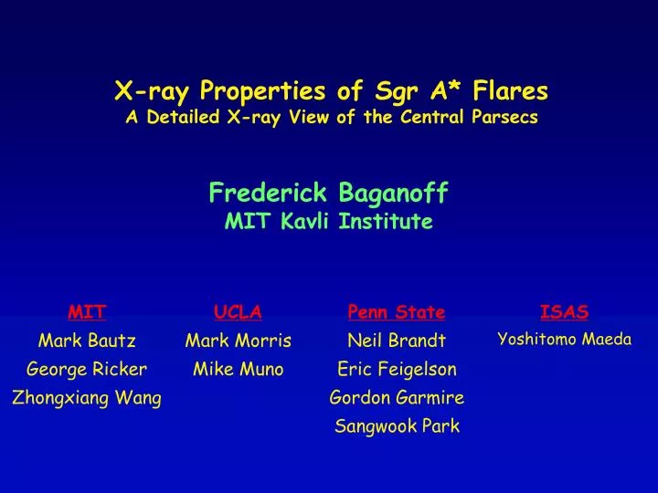 x ray properties of sgr a flares a detailed x ray view of the central parsecs