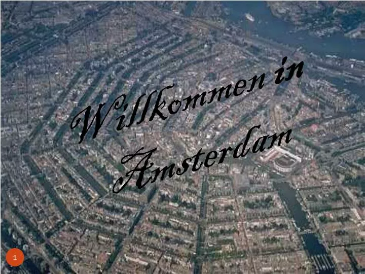 willkommen in amsterdam