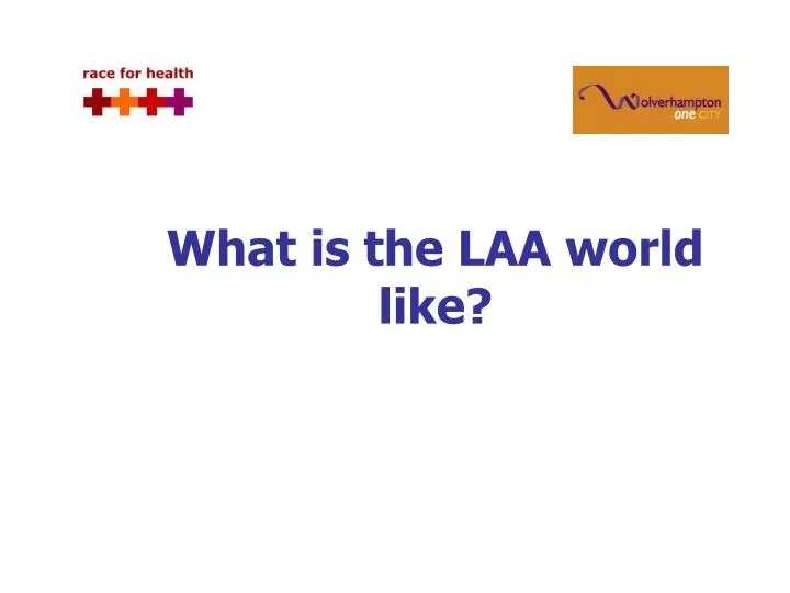 what is the laa world like