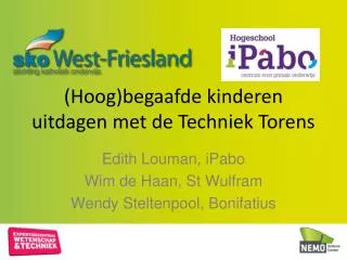 hoog begaafde kinderen uitdagen met de techniek torens