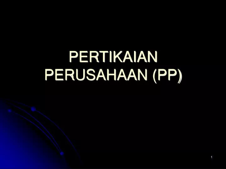 pertikaian perusahaan pp