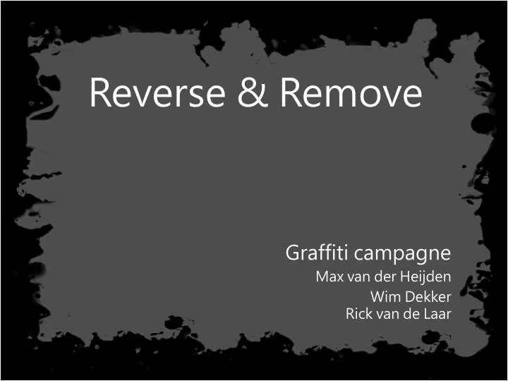 reverse remove