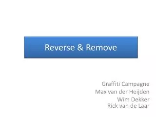 reverse remove