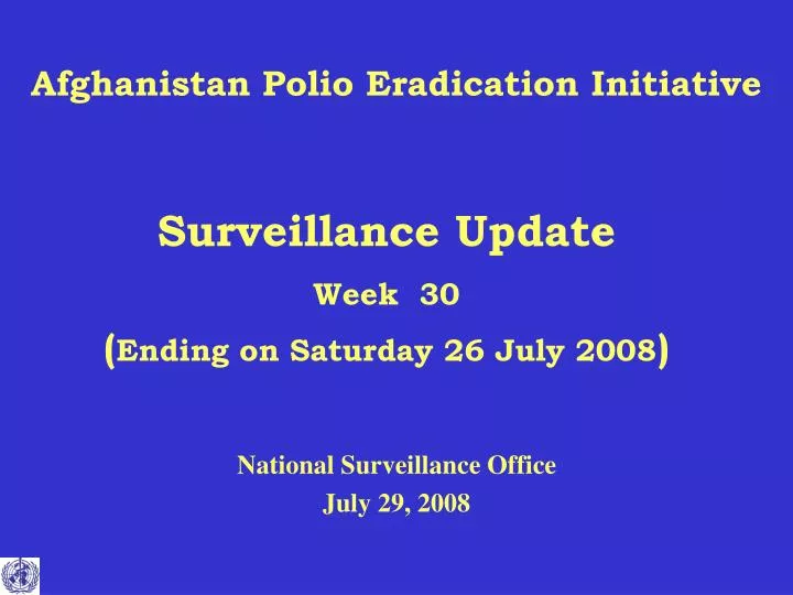 afghanistan polio eradication initiative