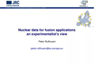 potential nuclear data needs